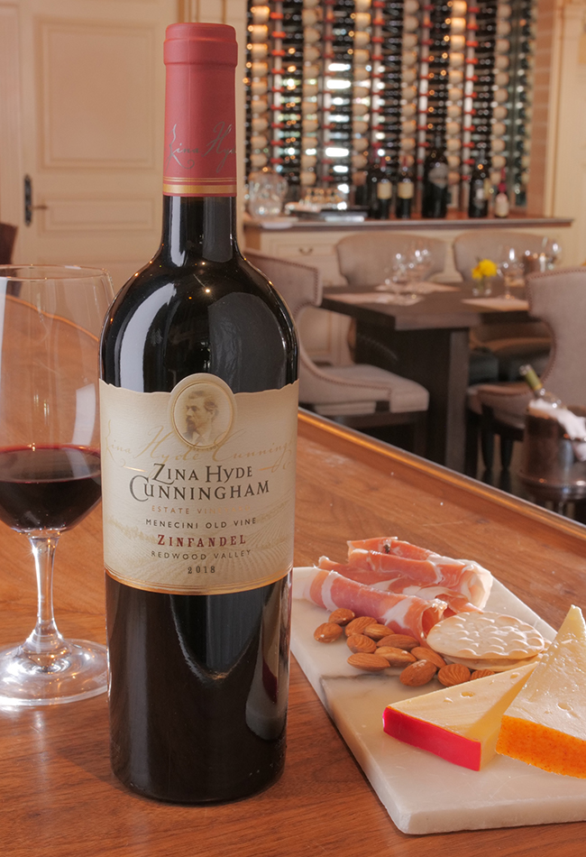 2018 Redwood Valley 'Menecini Old Vine' Zinfandel Zina Hyde